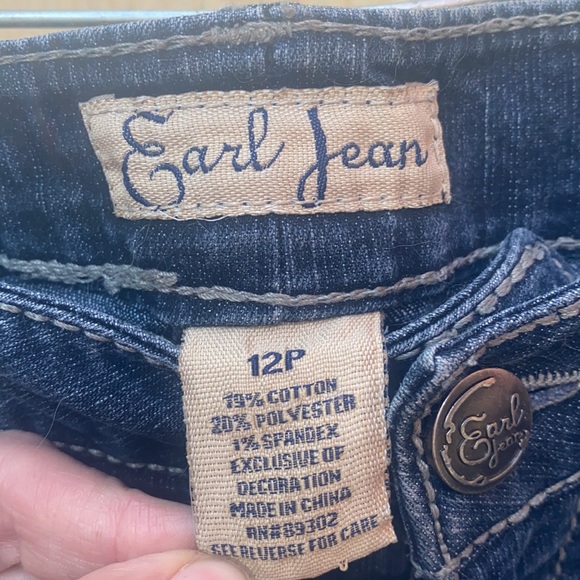 Bedazzled Jeans sz. 12 petite - Picture 3 of 5